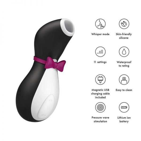 SATISFYER PRO PENGUIN NEXT GENERACIÓN - Succionador Estimulador de Clitoris - Image 2