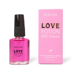 Aceite Lubricante Saborizado - para Oral Sex - Love Potion | FRUTILLA - 30ML