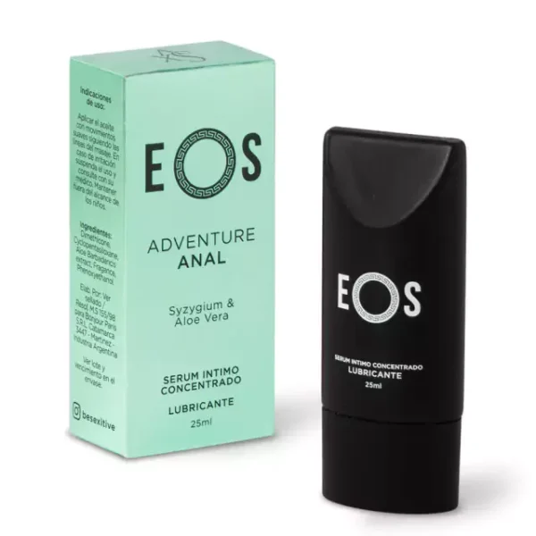 Lubricante Anal Relajante SILICONADO en Serum Concentrado - Eos Adventure Anal - 25ML