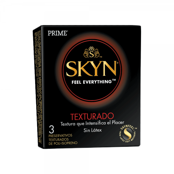 Preservativo SKYN TEXTURADO sin latex PRIME X 12 unid