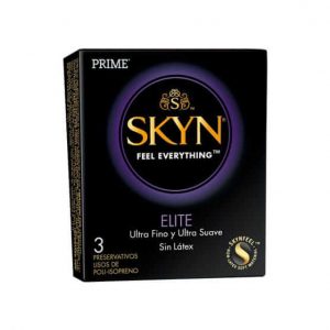 Preservativo SKIN ELITE ULTRA FINO sin latex PRIME X 12