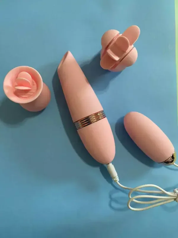 Kit de Estimulación Genital Femenina - Vibración | Succión | Lenguas - Image 2