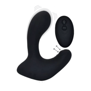 Estimulador Prostatico Vibrador e INFLABLE con control remoto - Willy 2