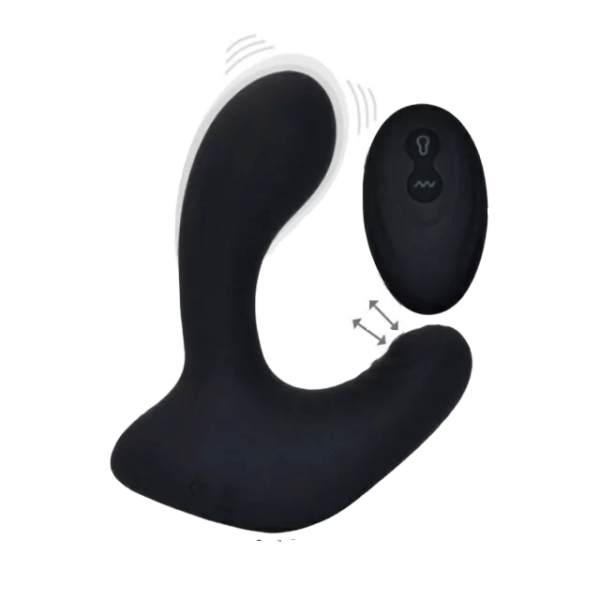 Estimulador Prostatico Vibrador e INFLABLE con control remoto - Willy 2