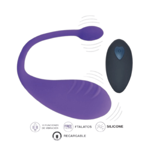 Huevo Vibrador con Control remoto Recargable usb - Lyla 4