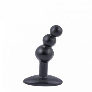 Nano Plug Bubble M Negro 9cm de largo