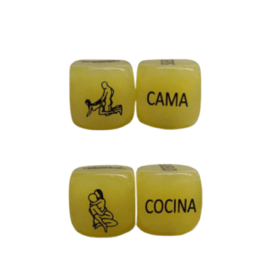 Juego de Dados Sexuales - Lugar y Acción