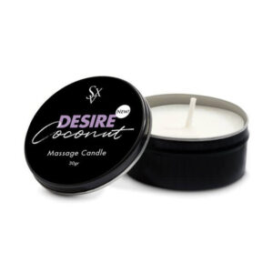 Vela de aceite corporal Afrodisiaca 30gr - Massage Candle Desire Coconut