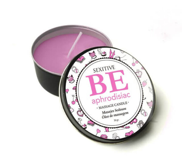 Vela de Aceite Corporal Afrodisiaca - Massage Candle Be Aphrodisiac 30gr