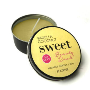 Vela de aceite corporal - Massage Candle Vainilla Coconut 30gr