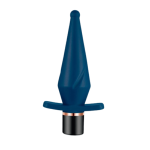 Plug Dilatador y Estimulador Anal Vibrador Recargable por USB - Blue 1