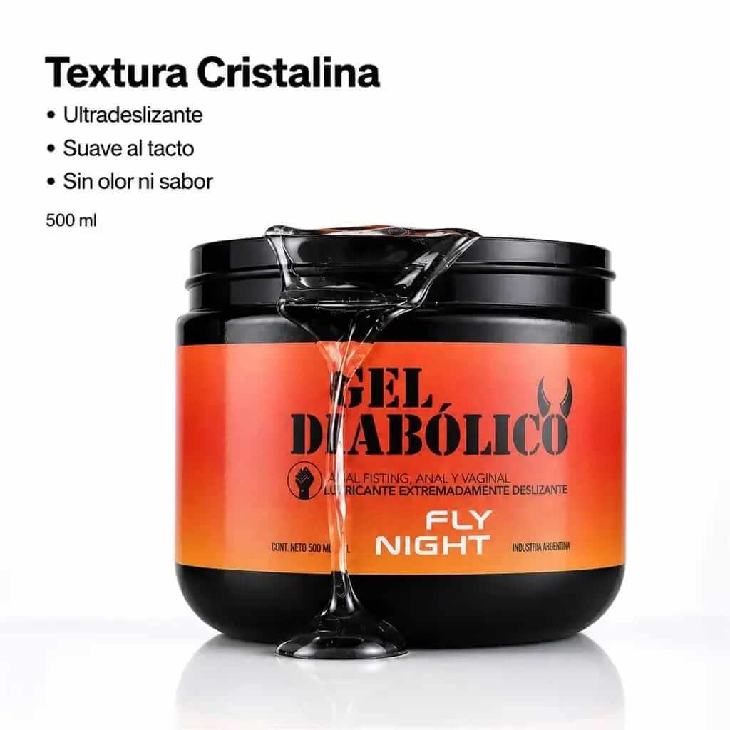 Gel intimo Lubricante Ultra Deslizante x 500cc - Diabolico - Imagen 2