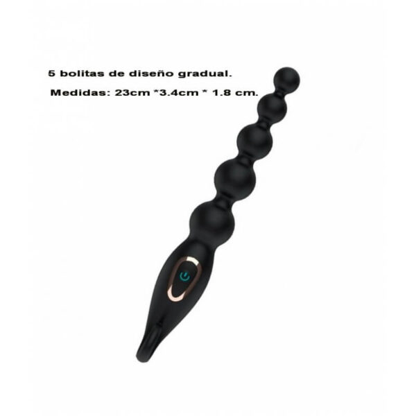 Varilla Anal Vibrador Recargable por Usb - Karlos 2 - Image 2