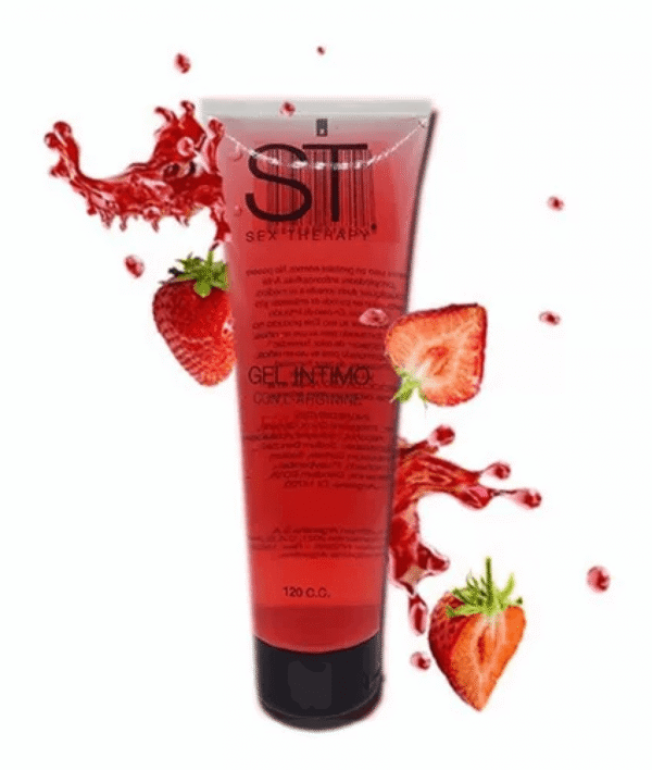 Gel Estimulante Femenino L-Arginina 120 cc. Sabor Frutilla