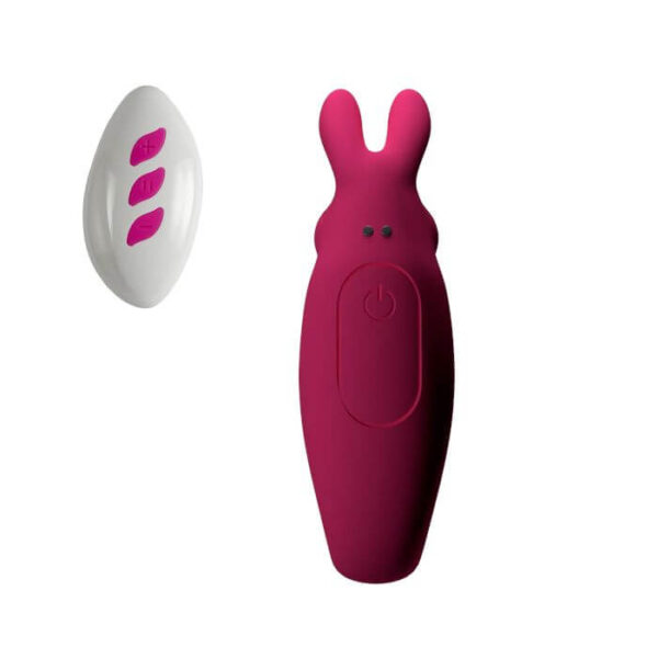 Vibrador Estimulador en U con rabbit y control remoto Hanna 9 - Image 4