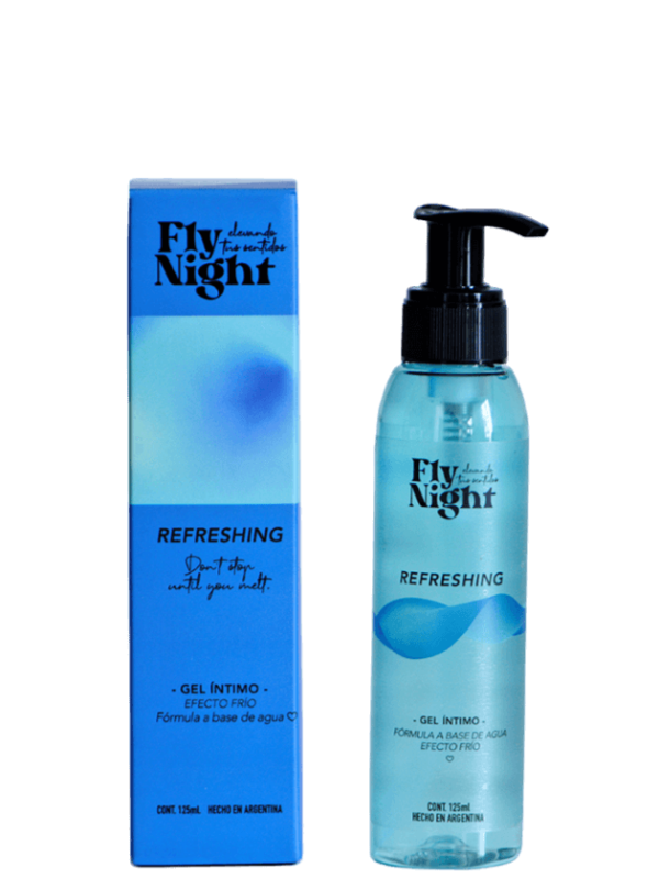 Gel Lubricante Refreshing – Efecto Frío - 125cc Fly Night