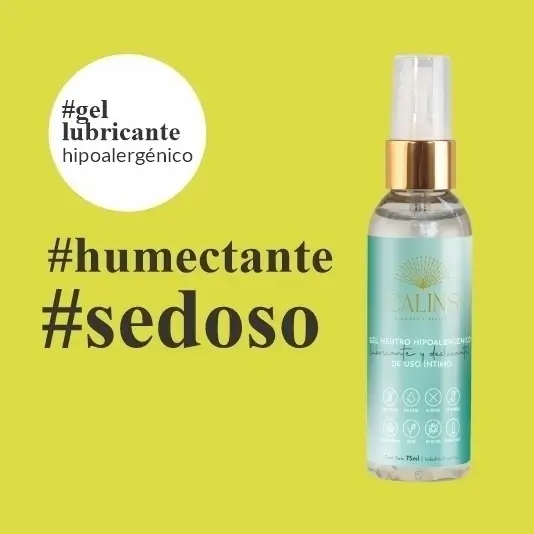 Gel Lubricante Neutro e Hipoalergénico - 75ml - Calins - Imagen 5