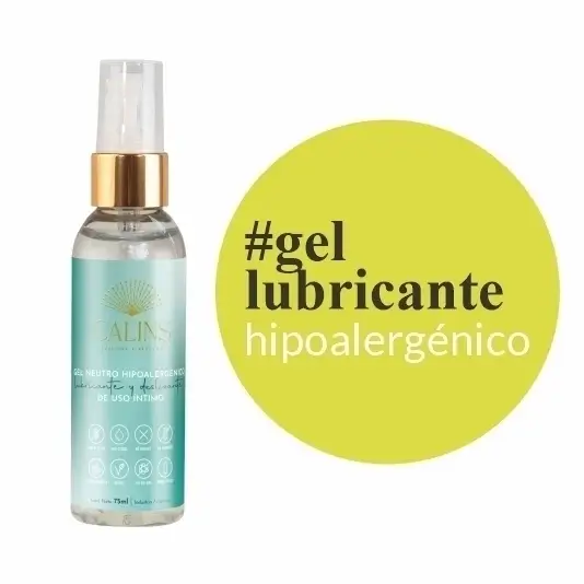 Gel Lubricante Neutro e Hipoalergénico - 75ml - Calins - Imagen 3