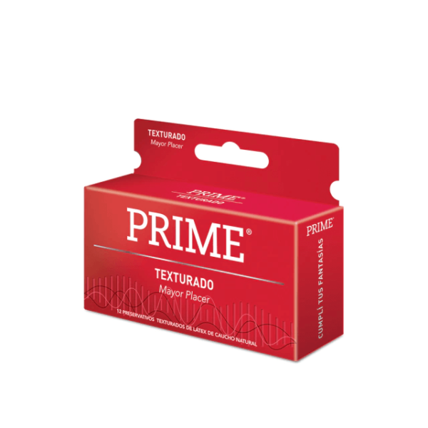Preservativo PRIME TEXTURADO caja x 12 unid - Image 3