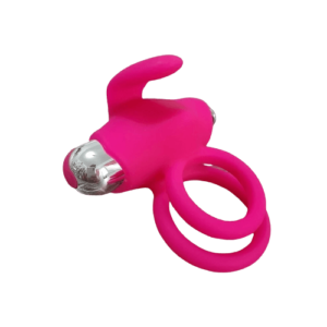 Anillo Peneano Vibrador y Estimulador - Recargable Dual Cock Rings Rosa