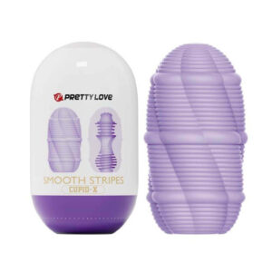 Huevito Masturbador Texturado - Smooth Stripes
