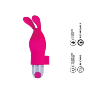 Dedal Vibrador Finger 3 RECARGABLE