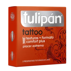 Preservativos Tulipan TATTOO