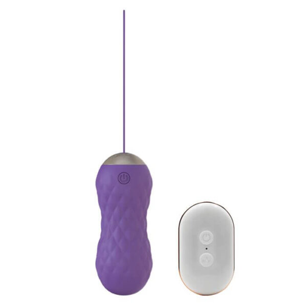 Huevito vibrador a control remoto con función de Vibración Rotación y Oscilación - Luna 4 - Image 3