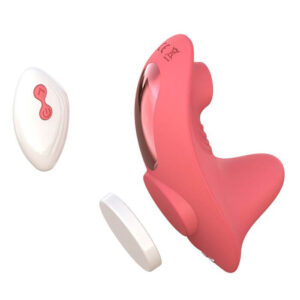 Estimulador Vaginal doble función con acople para la lencería y control remoto