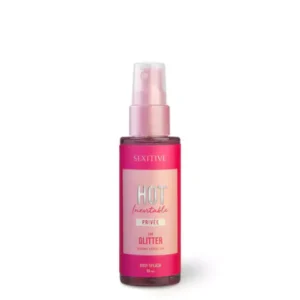 Body Splash Afrodisiaco Mujer Hot Inevitable Privée con Glitter