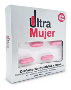 Vigorizante Sexual Femenino - Ultra Mujer x 4