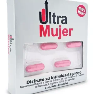Vigorizante Sexual Femenino - Ultra Mujer x 4