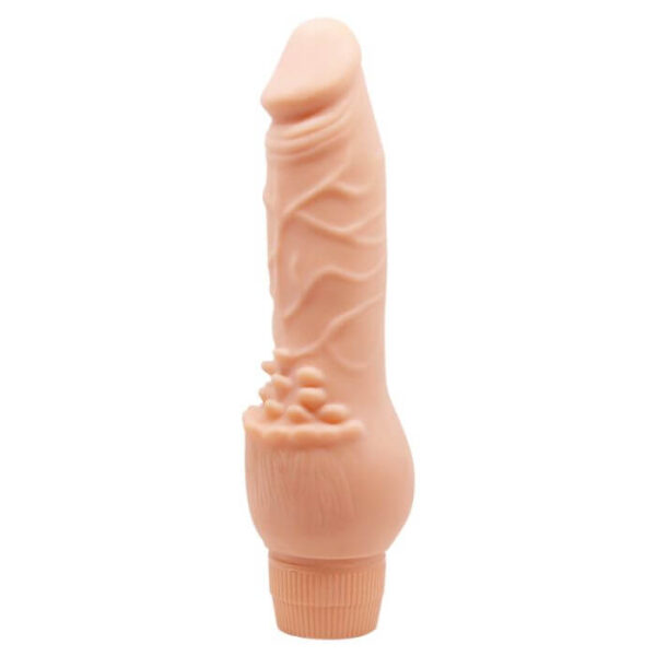 Dildo Realista con Vibración Regulable - 19x3cm - Clark