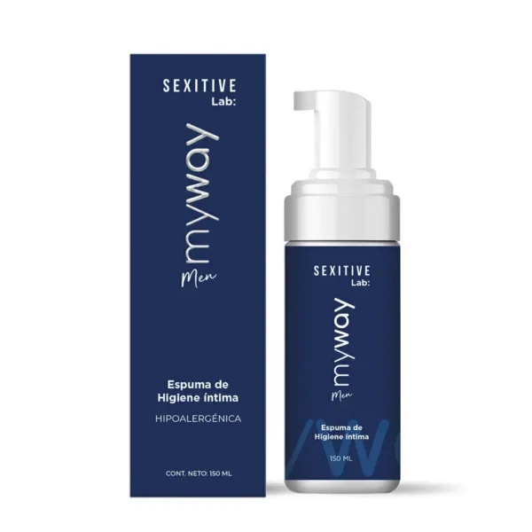Higienizador Intimo en Espuma para Hombres - Hipoalergénico - My Way Men