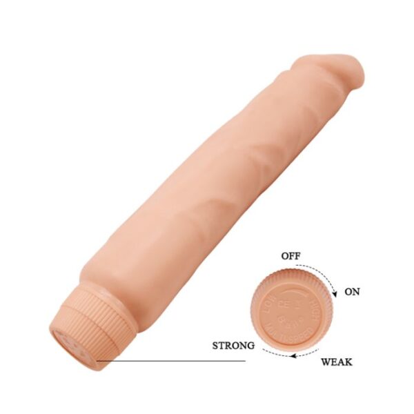 Dildo Realista con Vibración Regulable - 26x4,5cm - Jack - Image 3