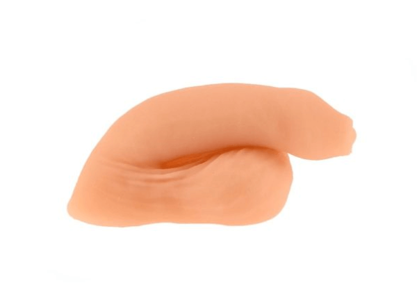Packer - Pene con testiculos en silicona simil piel