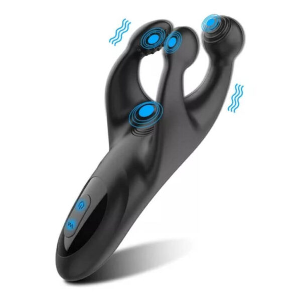 Estimulador de Pene con Vibración y Masajeador