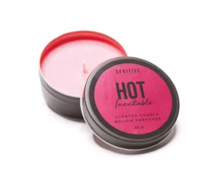 Vela de Aceite Corporal para Masajes - Afrodisiaca Hot Inevitable 30gr