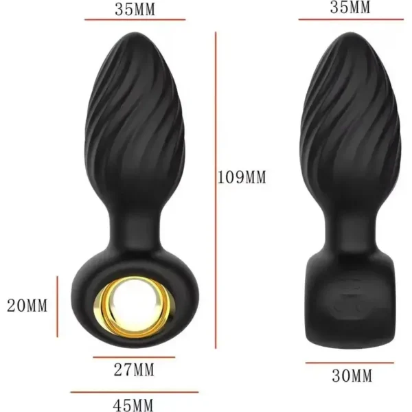 Tapón Anal con Rotación de 360° - Estimula y Dilata - Image 12
