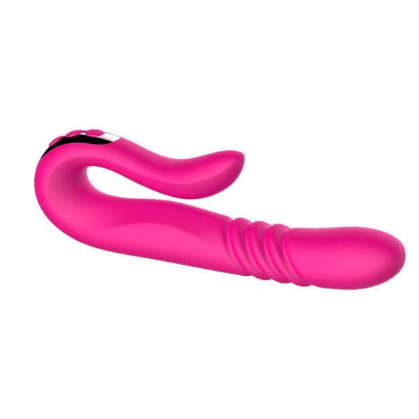 Vibrador de Doble Estimulación con Función extra de Penetración Automática - Deluxe Thrusting - Image 2