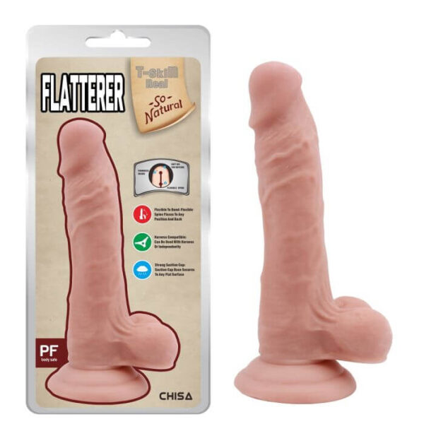 Dildo Realista de 18,6 x 3,8 cm Φ - con ventosa en base - Gringo - Image 2