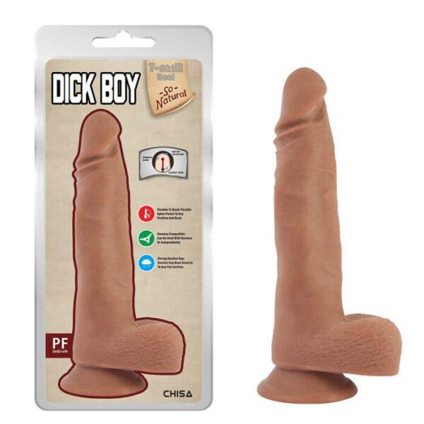 Dildo Realista de 22 x 4 cm Φ - con ventosa en base - Morocho - Image 3