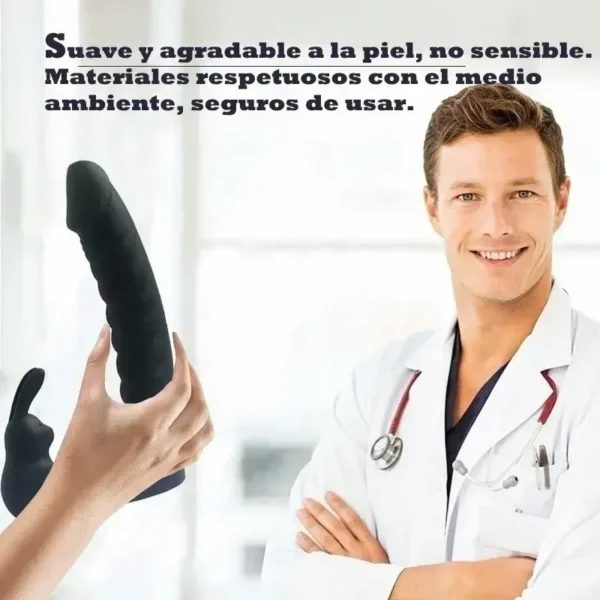 Anillo con Dildo para hacer doble penetración simultánea - Image 5