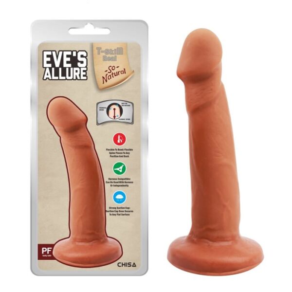 Dildo Realista de 18,5 x 3,7 cmΦ – EVES ALLURE - LATINO - Image 3