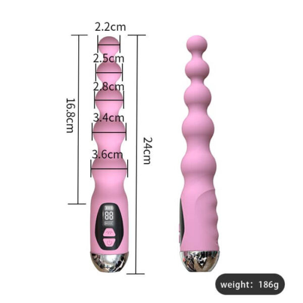 Vibrador Escalonado con Esferas - Luxury Passion Four - Image 5