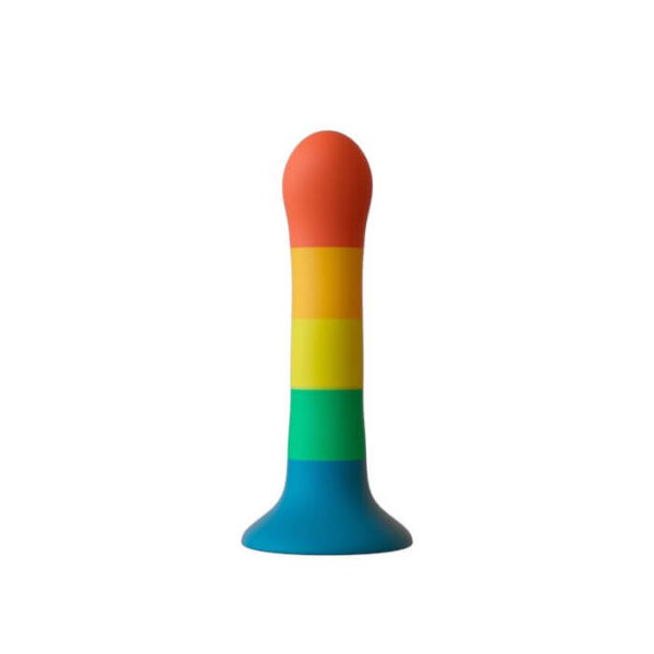 Dildo Ondulado de 17.5x4cm - Con balita vibrador de regalo 🎁 - Pride 3 - Image 2