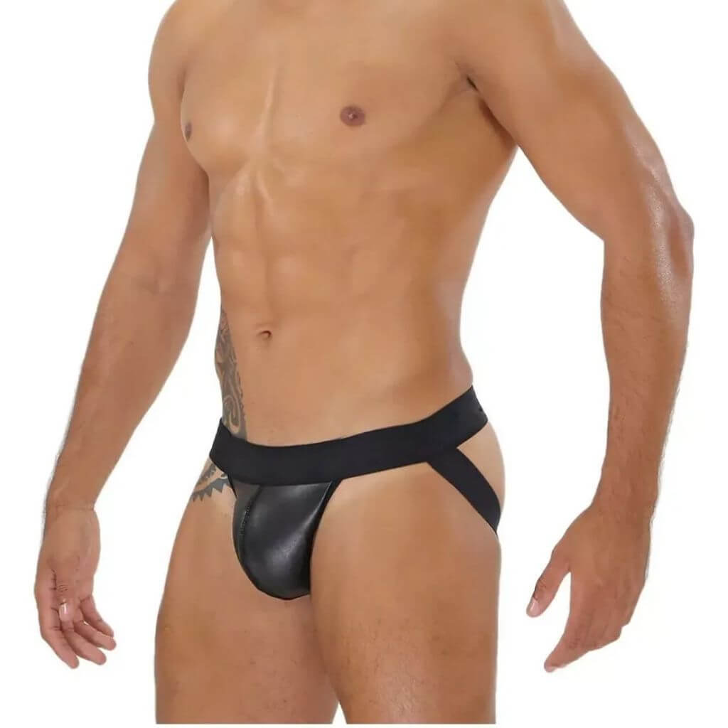 Suspensor Leather - Cuero ecologico