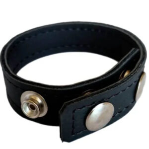 Anillo de eco cuero para pene y testículos