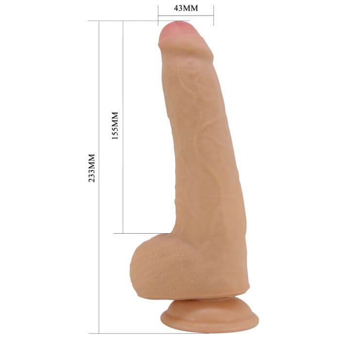 Dildo ULTRA REALISTA Pellizcable - 23x4.3 cm - Image 2