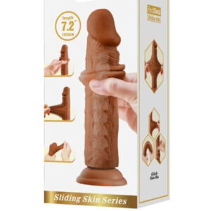 Dildo ULTRA REALISTA Silicona Símil Piel y Flexible - 18x4 cm - Quentin